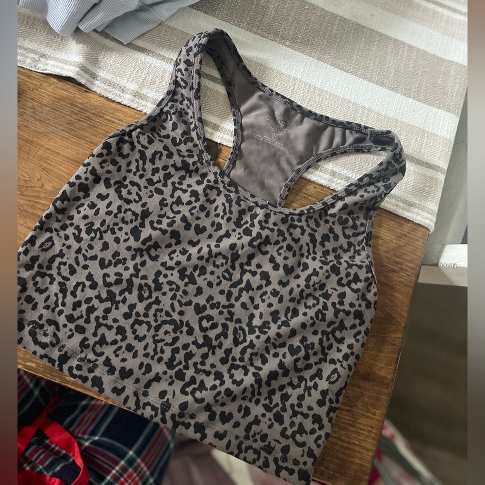 Cheetah Print Workout Tank